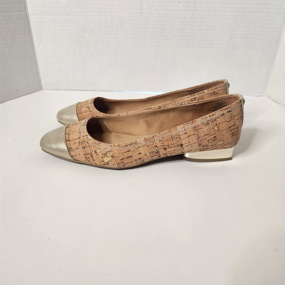 Anne Klein iflex Carlie Cork Ballet Flats Womens Size 9 - Picture 4 of 9